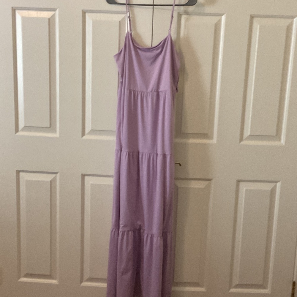 SO Vibrant lavender XXL maxi dress